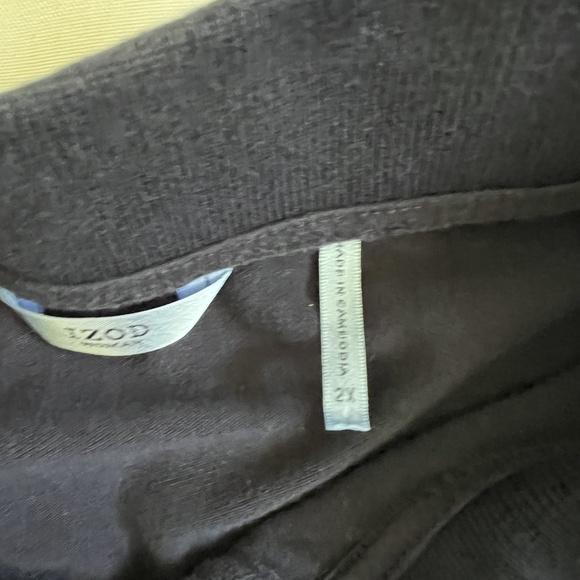 IZOD Polo Shirt 2X Navy Ladies Short Sleeve Casual Collared Classic Preppy - Picture 2 of 3